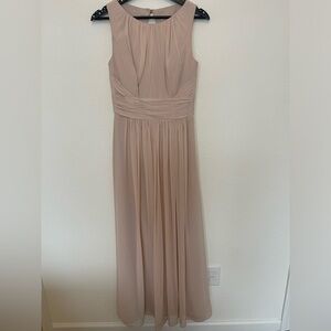 After Six Formal Beige Maxi Dress